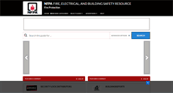 Desktop Screenshot of fireprotectionsnfpabuyersguide.org
